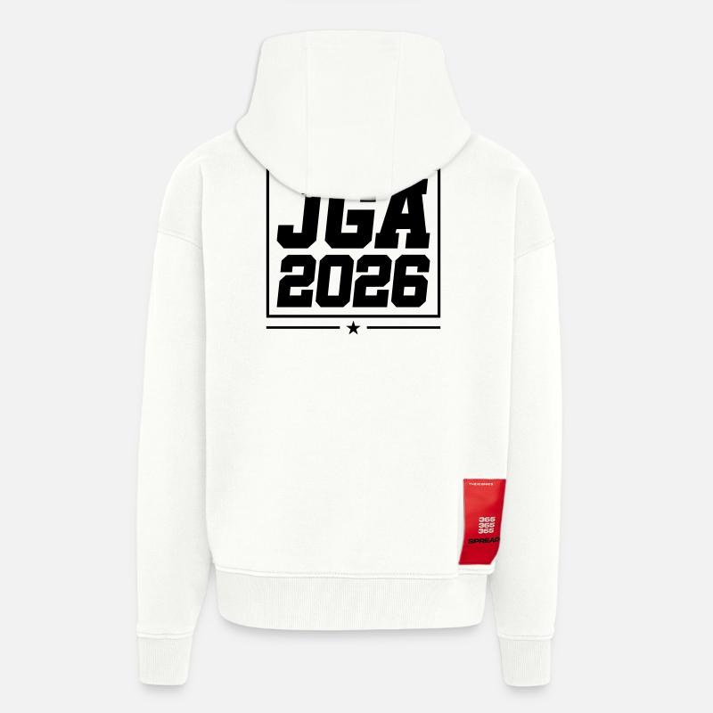 Jga 2026 Junggesellenabschied - Zip Hoodie - made by SPREAD - OFF WHITE