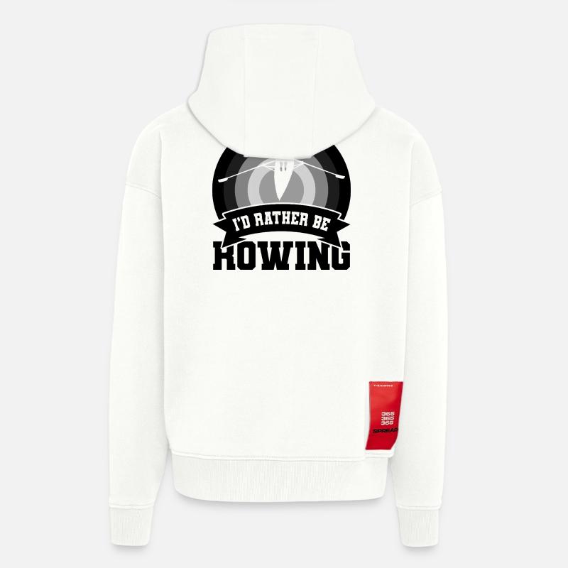 Ruderer Witz - Zip Hoodie - made by SPREAD - OFF WHITE