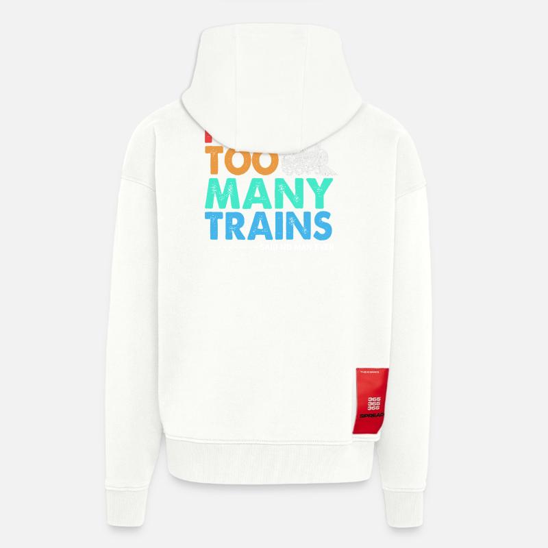 Model Railway Model Making Model Maker - Zip Hoodie - made by SPREAD - OFF WHITE