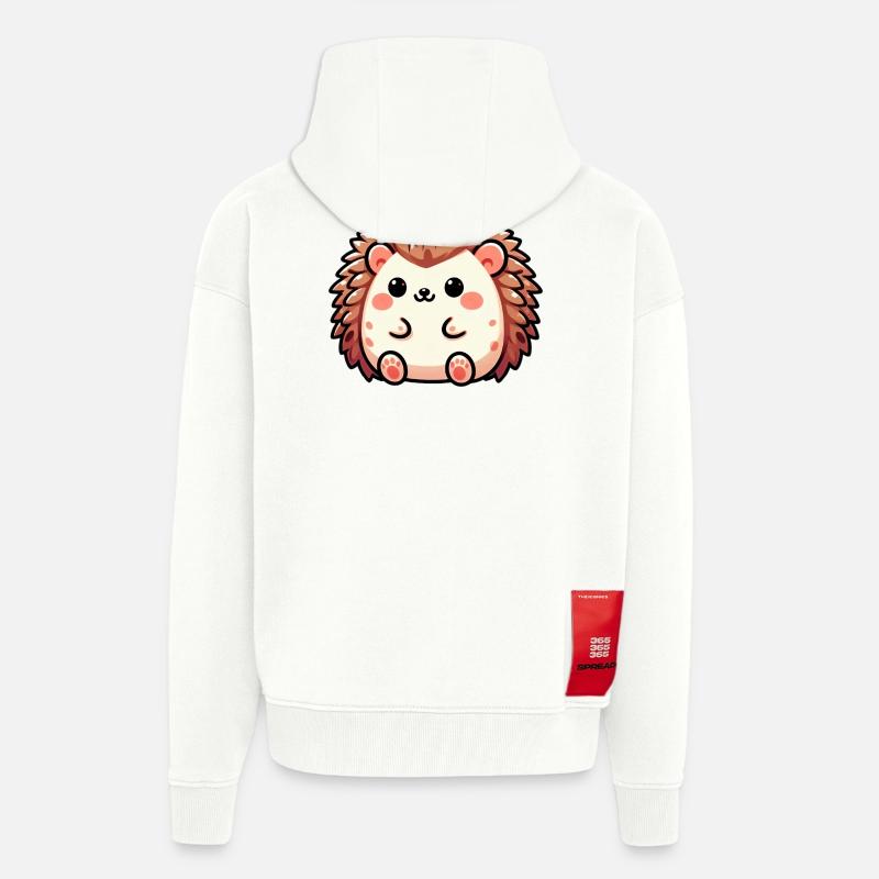 Igel - Zip Hoodie - made by SPREAD - OFF WHITE
