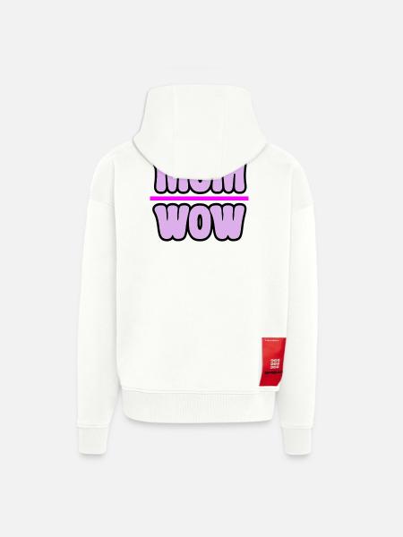 mom - Zip Hoodie - made by SPREAD - OFF WHITE
