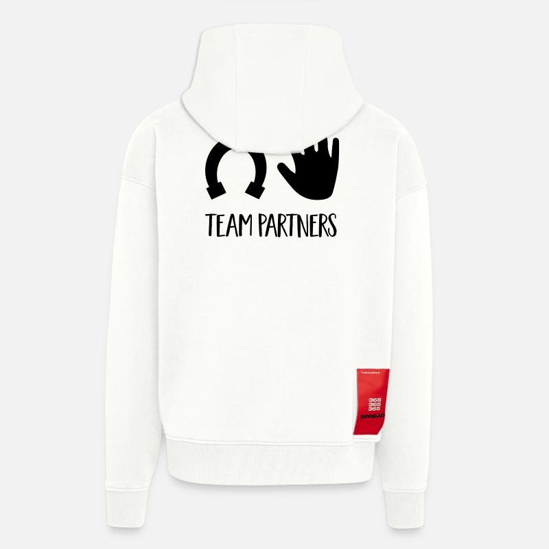 Pferd - Zip Hoodie - made by SPREAD - OFF WHITE