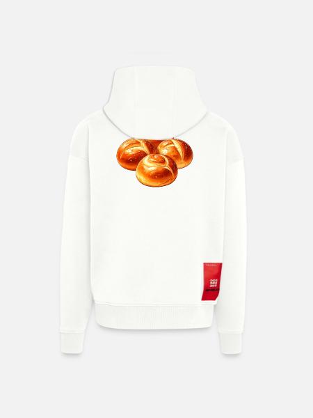 Roll - Zip Hoodie - made by SPREAD - OFF WHITE