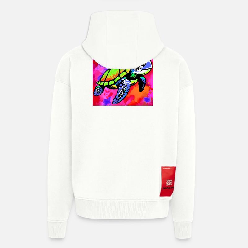 Schildkröte - Zip Hoodie - made by SPREAD - OFF WHITE