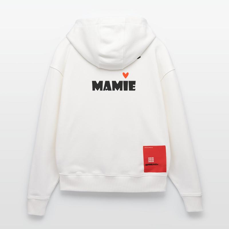 OMA. MAMA. GROSSMUTTER. MUTTERTAG. GESCHENK Zip Hoodie - made by SPREAD