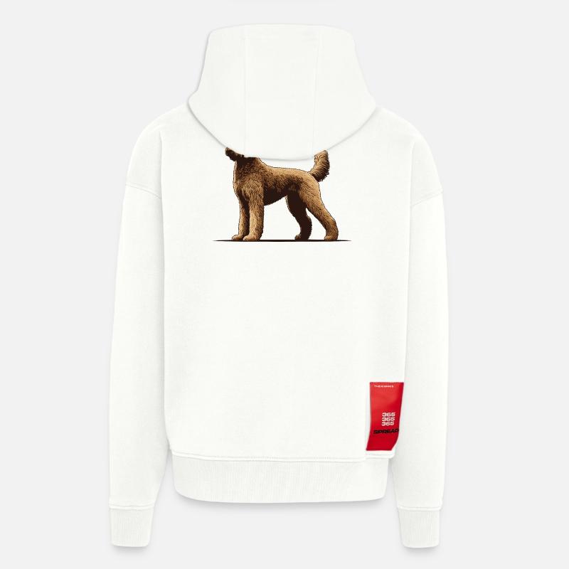 Labradoodle - Zip Hoodie - made by SPREAD - OFF WHITE