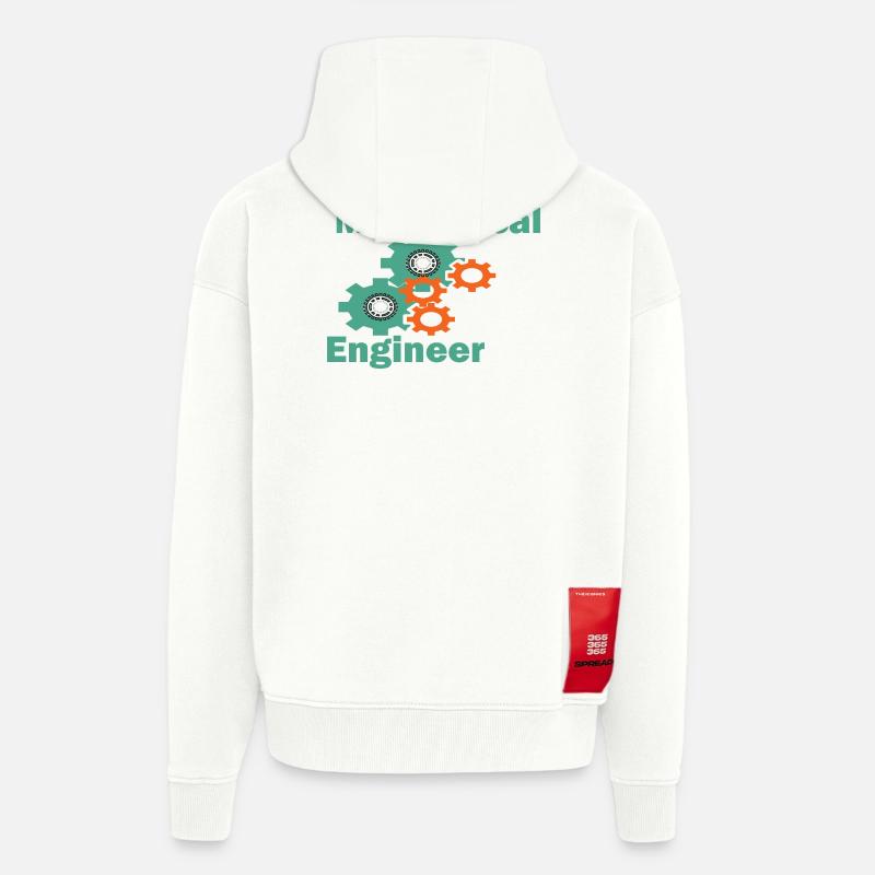 Mechanical Engineering Funny Engineer - Zip Hoodie - made by SPREAD - OFF WHITE