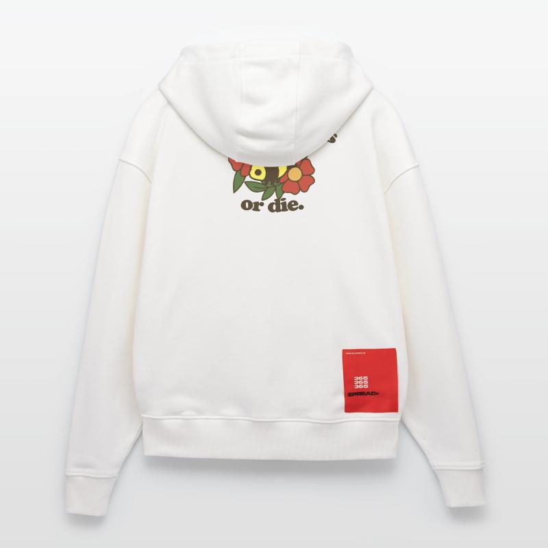 Rette die Bienen oder stirb Zip Hoodie - made by SPREAD