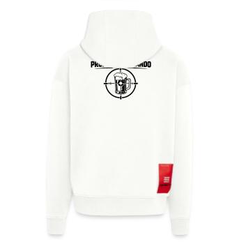 Promille Kommando  - Zip Hoodie - made by SPREAD - OFF WHITE - Hinten
