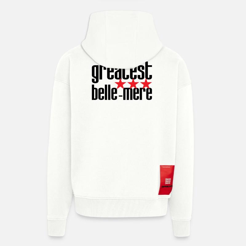 Beste Schwiegermutter der Welt - Zip Hoodie - made by SPREAD - OFF WHITE