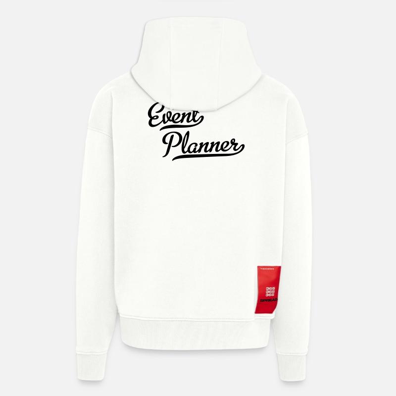 Event Planner - Zip Hoodie - made by SPREAD - OFF WHITE
