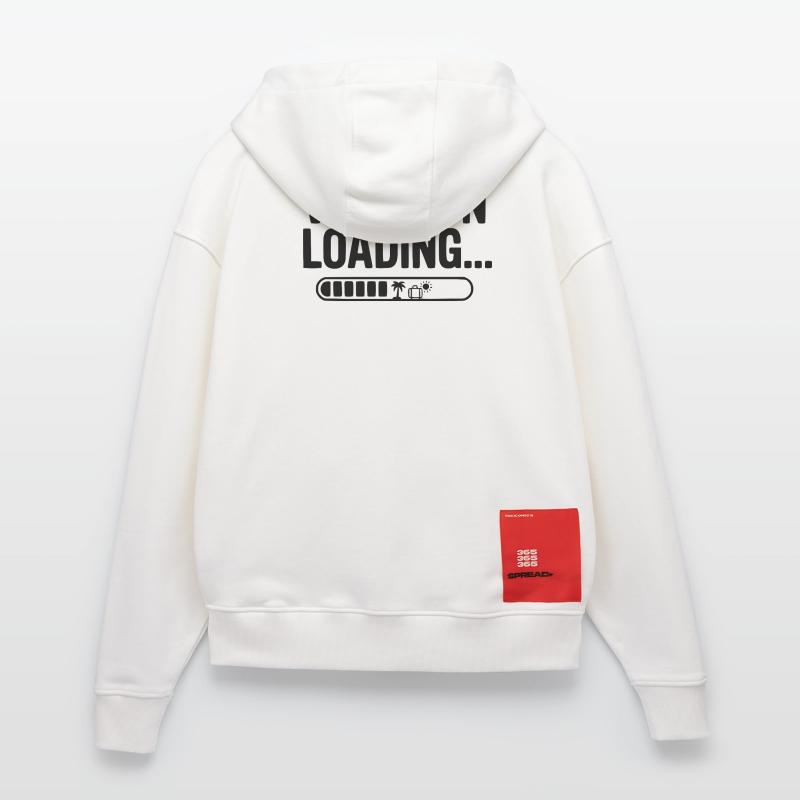 Vacation Loading... Zip Hoodie - made by SPREAD