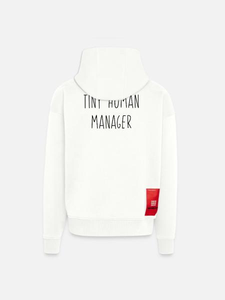 Mum's world - Zip Hoodie - made by SPREAD - OFF WHITE