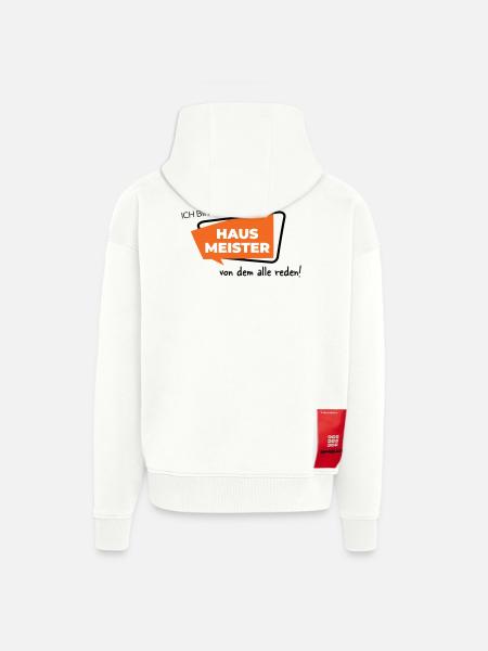 Hausmeister - Zip Hoodie - made by SPREAD - OFF WHITE