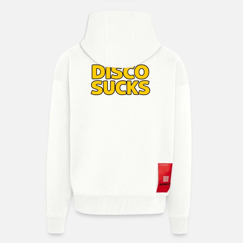 Disco ist - Zip Hoodie - made by SPREAD - OFF WHITE