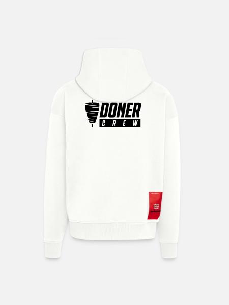 Döner Crew - Zip Hoodie - made by SPREAD - OFF WHITE