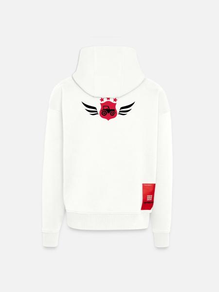 Farming / Landwirtschaft / Agriculture - Zip Hoodie - made by SPREAD - OFF WHITE