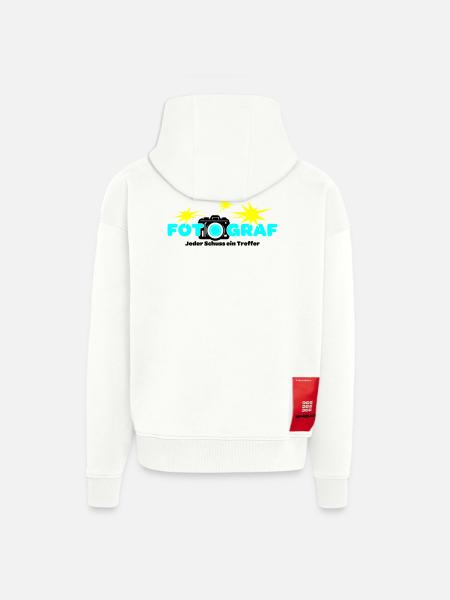 Fotograf Fotografin Fotokamera - Zip Hoodie - made by SPREAD - OFF WHITE