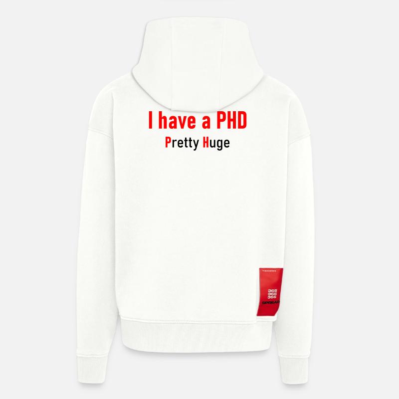 I have a PHD - Zip Hoodie - made by SPREAD - OFF WHITE