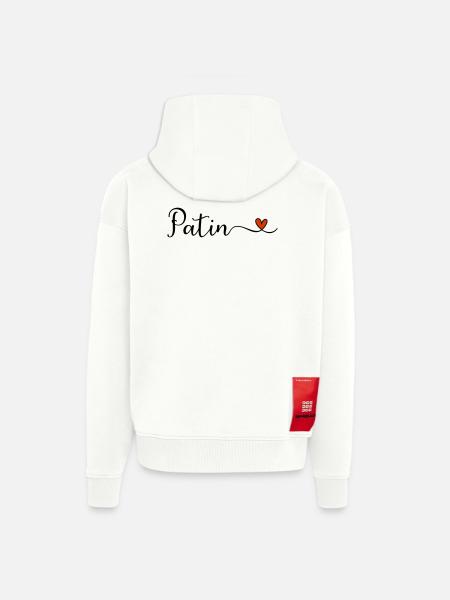 Patin - Zip Hoodie - made by SPREAD - OFF WHITE