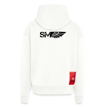Supermoto - Zip Hoodie - made by SPREAD - OFF WHITE - Back