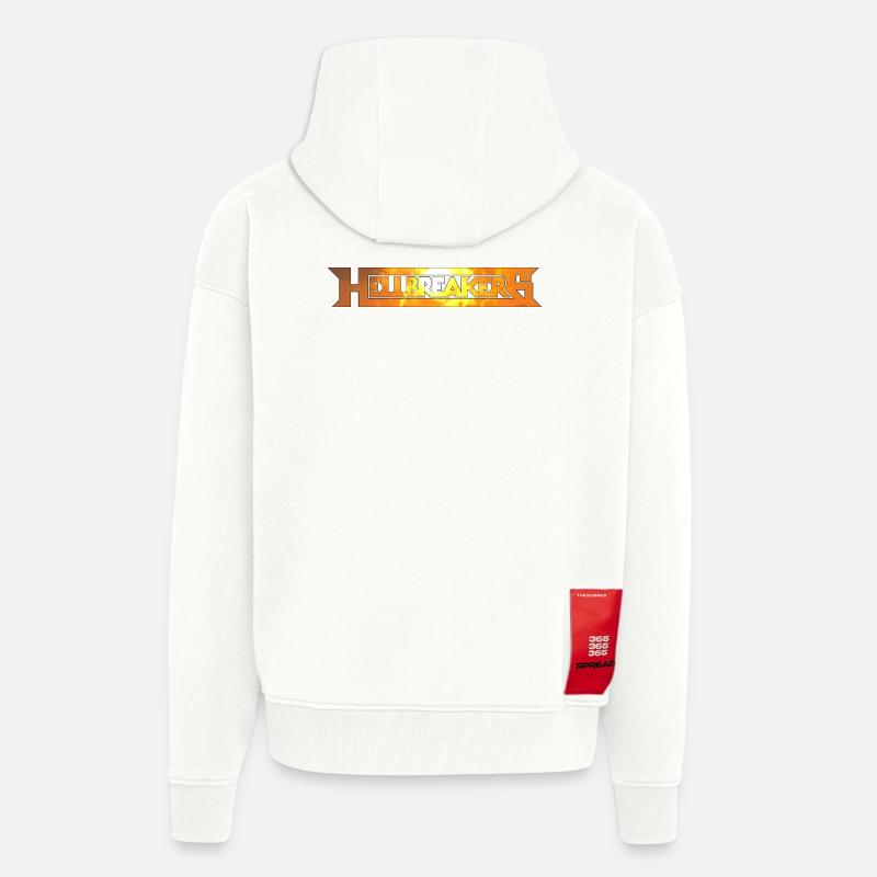 Hellbreakers - Zip Hoodie - made by SPREAD - OFF WHITE