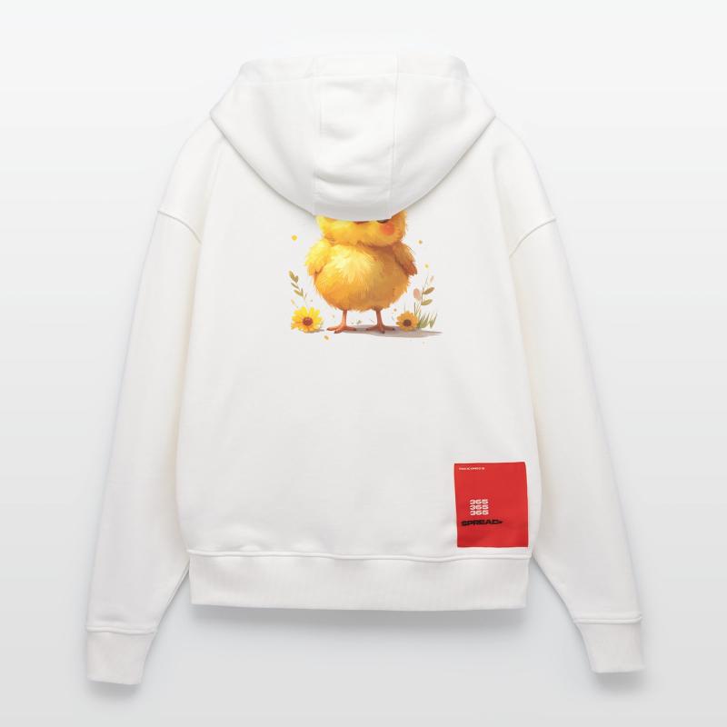 Cute chick suitable for spring Zip Hoodie - made by SPREAD