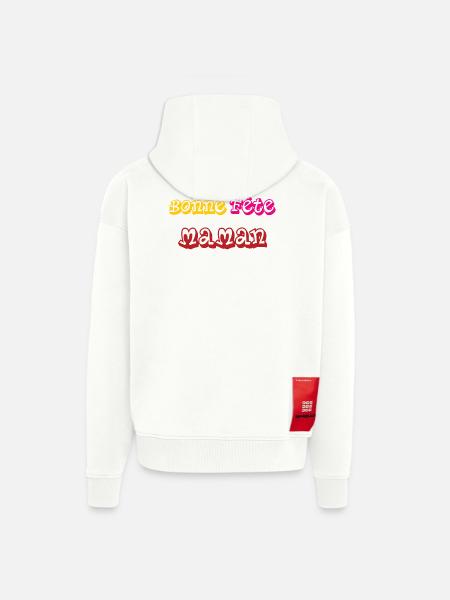 Happy Mother's Day - Mother's Day - Zip Hoodie - made by SPREAD - OFF WHITE