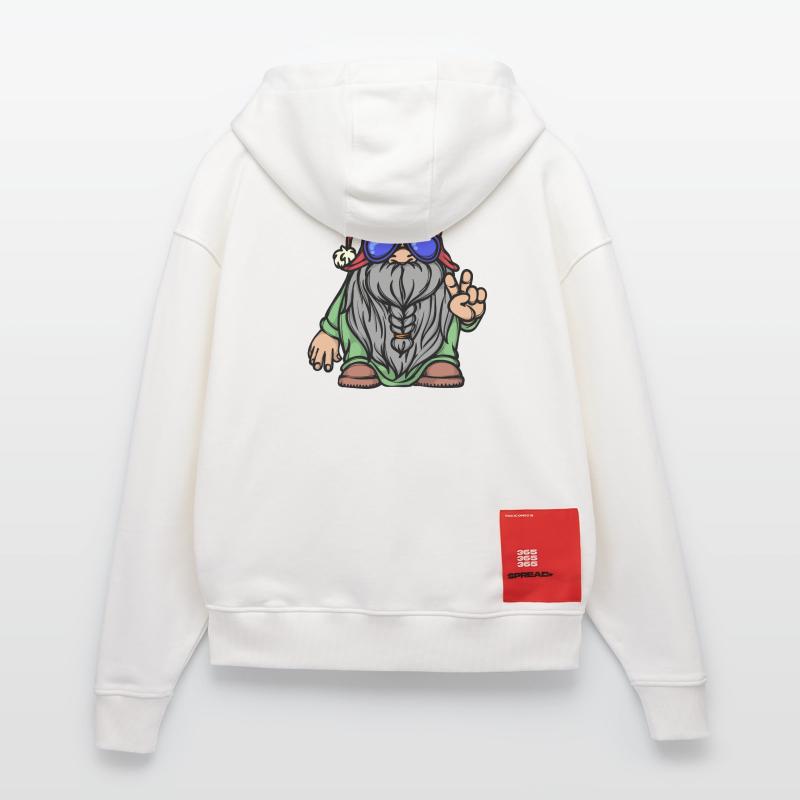 Bart Vollbart Gesichtsbehaarung Bartfrisur Zip Hoodie - made by SPREAD