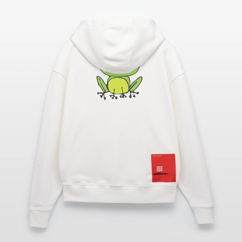 Frosch oder Prinz? Zip Hoodie - made by SPREAD