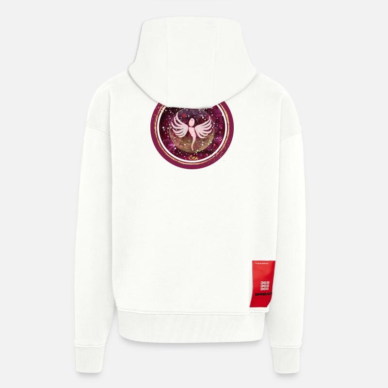 Weihnachtskugel Engel - Sonja Ariel von Staden - Zip Hoodie - made by SPREAD - OFF WHITE