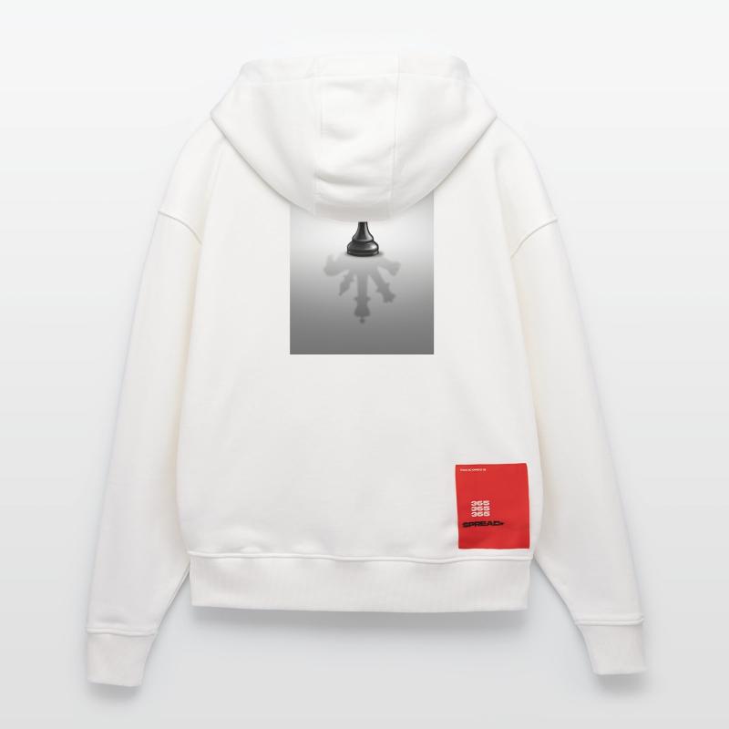 Think Ahead Minimal Mindset Design Zip Hoodie - made by SPREAD