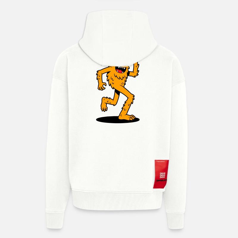 Probe - Zip Hoodie - made by SPREAD - OFF WHITE