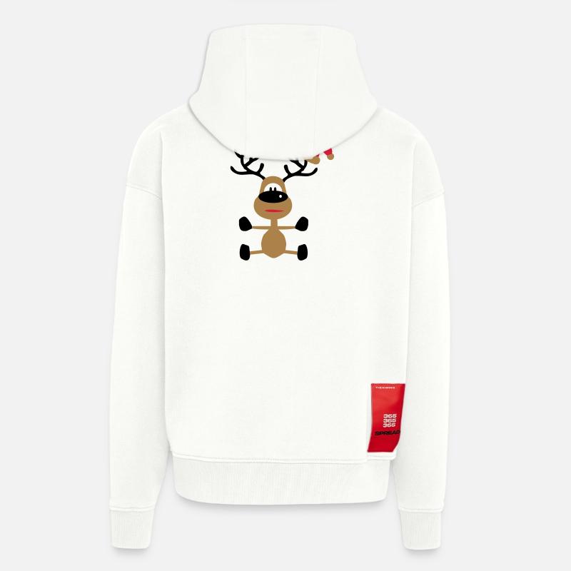 Weihnachten - Zip Hoodie - made by SPREAD - OFF WHITE