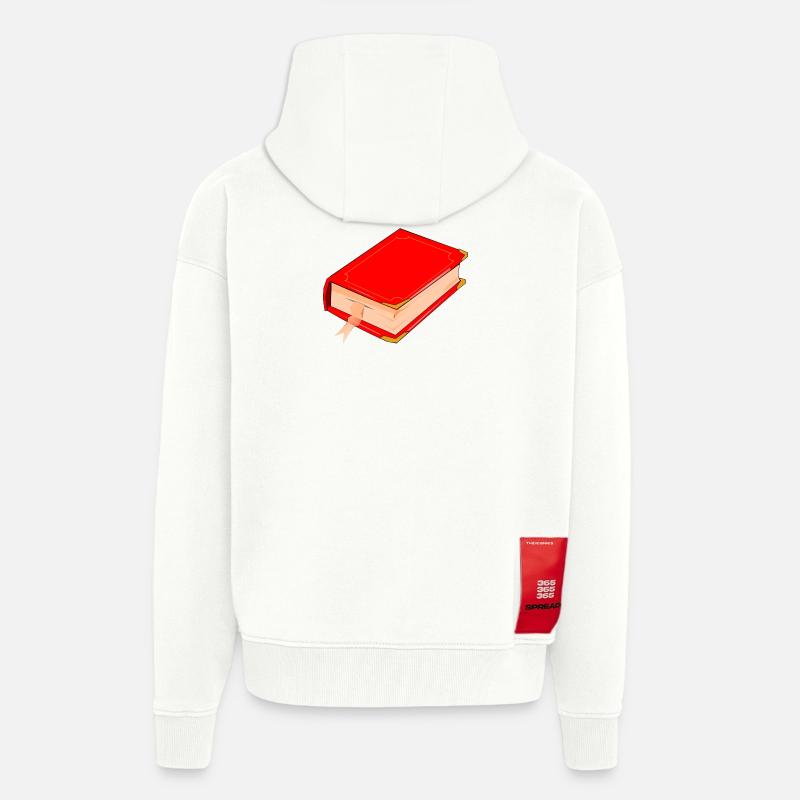 Buch - Zip Hoodie - made by SPREAD - OFF WHITE