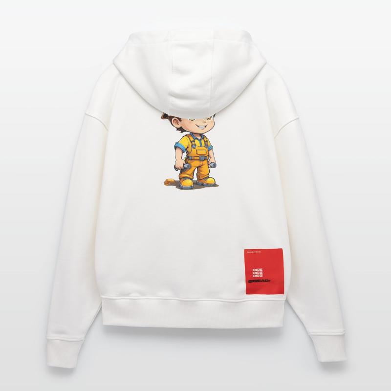 Builder Zip Hoodie - made by SPREAD