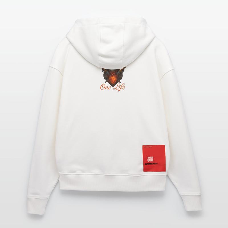 Zwei Räder, Ein Leben Zip Hoodie - made by SPREAD
