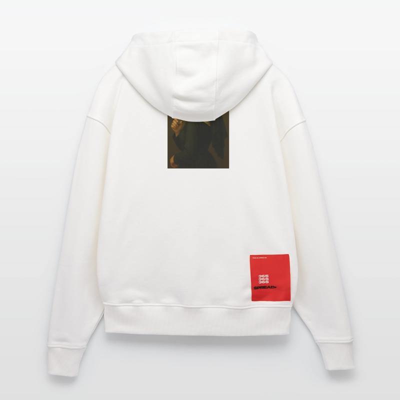 Nun with lighter Zip Hoodie - made by SPREAD