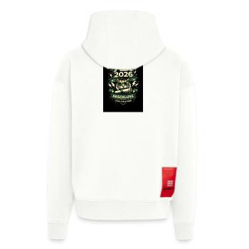 ABI 2026 – Google war dabei - Zip Hoodie - made by SPREAD - OFF WHITE - Hinten