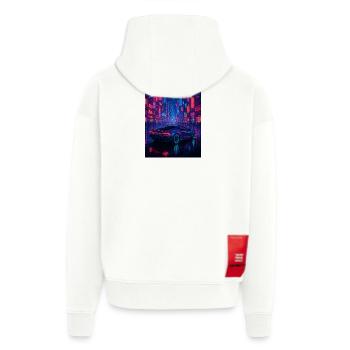RockyZoo22 - Zip Hoodie - made by SPREAD - OFF WHITE - Back