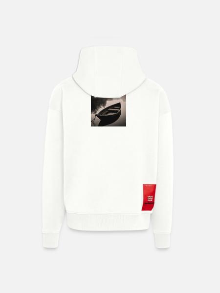 Boot - Zip Hoodie - made by SPREAD - OFF WHITE