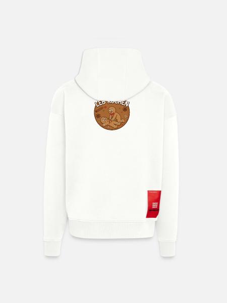 Lebkuchen Liebesrettung - Zip Hoodie - made by SPREAD - OFF WHITE