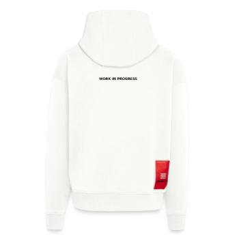 Work in progress - Zip Hoodie - made by SPREAD - OFF WHITE - Back