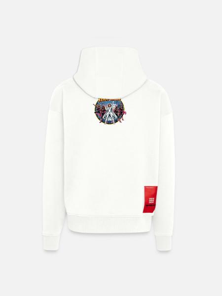Team Bride Superhero Crew - Zip Hoodie - made by SPREAD - OFF WHITE