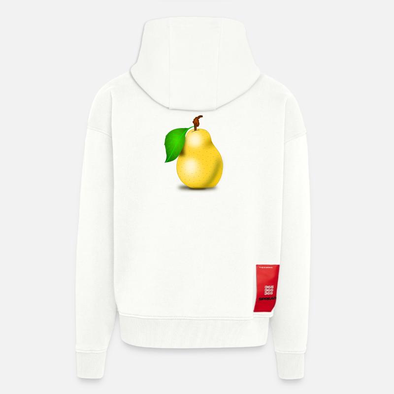 Birne - Zip Hoodie - made by SPREAD - OFF WHITE