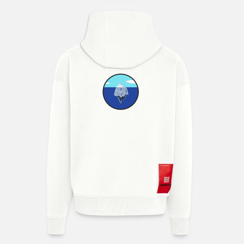 Thechillmethode - Zip Hoodie - made by SPREAD - OFF WHITE