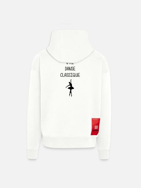 I can't, I have classical dance - Zip Hoodie - made by SPREAD - OFF WHITE