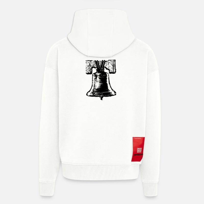 Glocke - Zip Hoodie - made by SPREAD - OFF WHITE