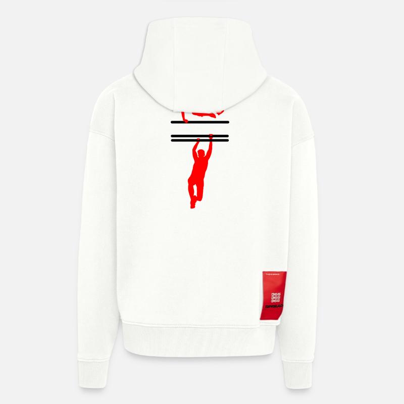 OCR Custom – Customizable Design - Zip Hoodie - made by SPREAD - OFF WHITE