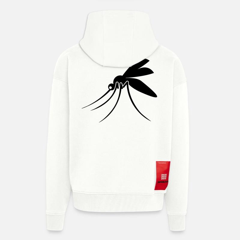 Mücke - Zip Hoodie - made by SPREAD - OFF WHITE